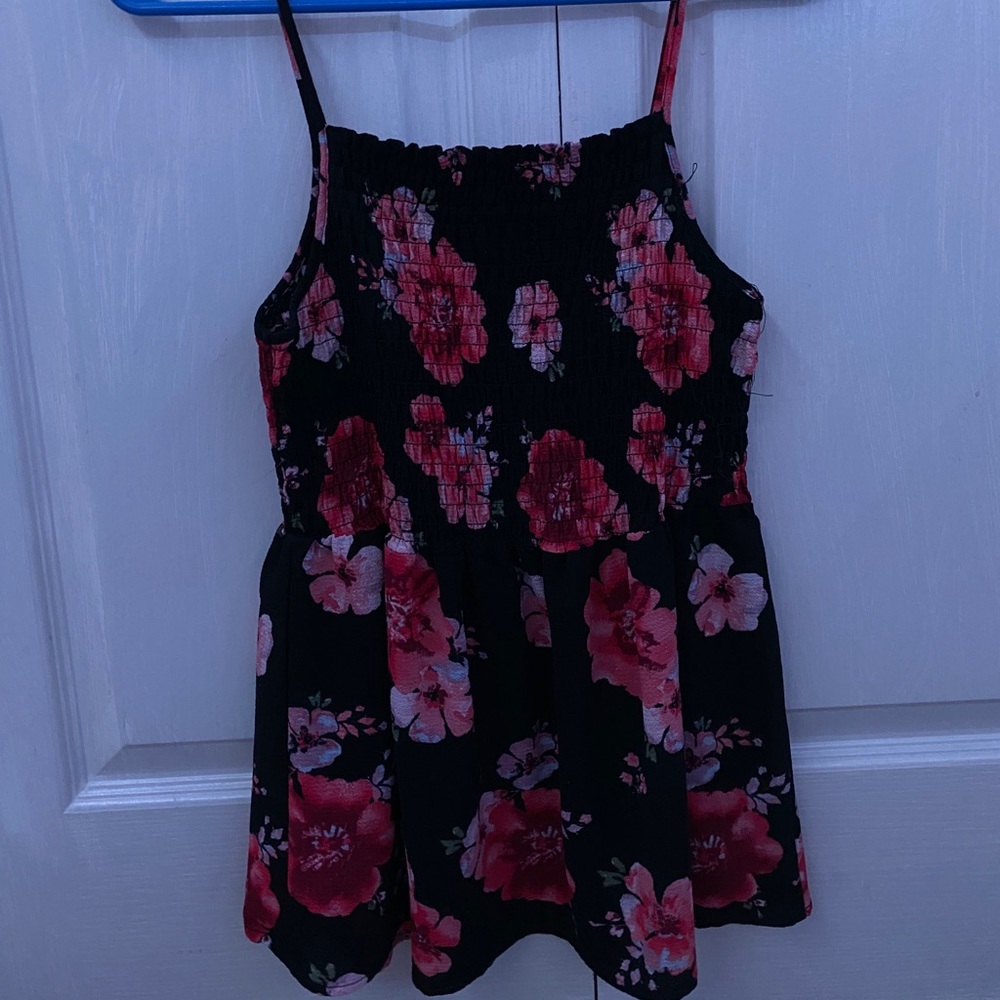 floral blouse